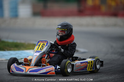 27/02/2011 : 1ère manche du Trophée Vincent Sanchez à Lavelanet (Photos Antoine Camblor) 2011 — karting