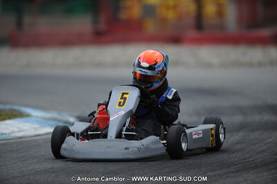 27/02/2011 : 1ère manche du Trophée Vincent Sanchez à Lavelanet (Photos Antoine Camblor) 2011 — karting