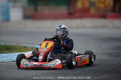 27/02/2011 : 1ère manche du Trophée Vincent Sanchez à Lavelanet (Photos Antoine Camblor) 2011 — karting