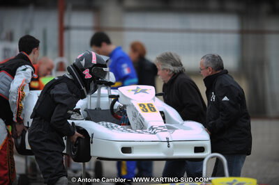 27/02/2011 : 1ère manche du Trophée Vincent Sanchez à Lavelanet (Photos Antoine Camblor) 2011 — karting