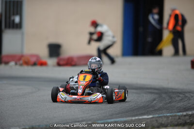 27/02/2011 : 1ère manche du Trophée Vincent Sanchez à Lavelanet (Photos Antoine Camblor) 2011 — karting