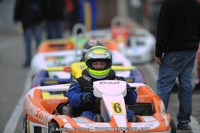 27/02/2011 : 1ère manche du Trophée Vincent Sanchez à Lavelanet (Photos Antoine Camblor) 2011 — karting