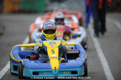 27/02/2011 : 1ère manche du Trophée Vincent Sanchez à Lavelanet (Photos Antoine Camblor) 2011 — karting