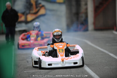 27/02/2011 : 1ère manche du Trophée Vincent Sanchez à Lavelanet (Photos Antoine Camblor) 2011 — karting