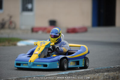 27/02/2011 : 1ère manche du Trophée Vincent Sanchez à Lavelanet (Photos Antoine Camblor) 2011 — karting