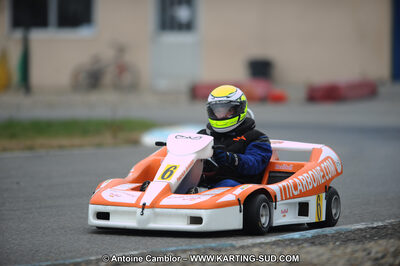 27/02/2011 : 1ère manche du Trophée Vincent Sanchez à Lavelanet (Photos Antoine Camblor) 2011 — karting