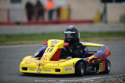 27/02/2011 : 1ère manche du Trophée Vincent Sanchez à Lavelanet (Photos Antoine Camblor) 2011 — karting