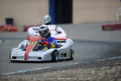 27/02/2011 : 1ère manche du Trophée Vincent Sanchez à Lavelanet (Photos Antoine Camblor) 2011 — karting