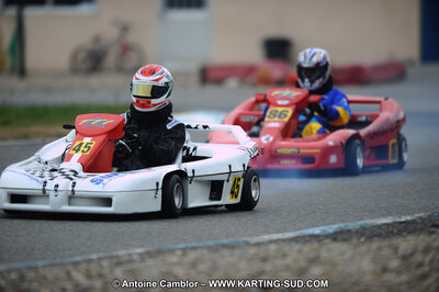 27/02/2011 : 1ère manche du Trophée Vincent Sanchez à Lavelanet (Photos Antoine Camblor) 2011 — karting