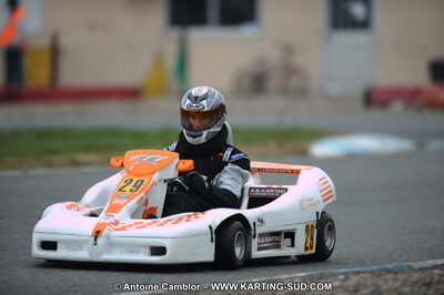 27/02/2011 : 1ère manche du Trophée Vincent Sanchez à Lavelanet (Photos Antoine Camblor) 2011 — karting