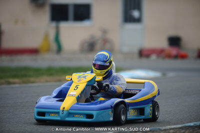 27/02/2011 : 1ère manche du Trophée Vincent Sanchez à Lavelanet (Photos Antoine Camblor) 2011 — karting