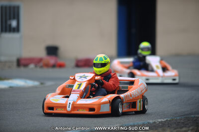 27/02/2011 : 1ère manche du Trophée Vincent Sanchez à Lavelanet (Photos Antoine Camblor) 2011 — karting