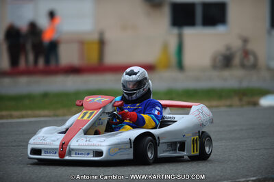 27/02/2011 : 1ère manche du Trophée Vincent Sanchez à Lavelanet (Photos Antoine Camblor) 2011 — karting
