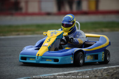 27/02/2011 : 1ère manche du Trophée Vincent Sanchez à Lavelanet (Photos Antoine Camblor) 2011 — karting