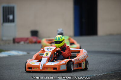 27/02/2011 : 1ère manche du Trophée Vincent Sanchez à Lavelanet (Photos Antoine Camblor) 2011 — karting