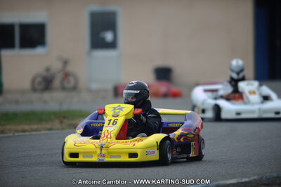 27/02/2011 : 1ère manche du Trophée Vincent Sanchez à Lavelanet (Photos Antoine Camblor) 2011 — karting