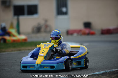 27/02/2011 : 1ère manche du Trophée Vincent Sanchez à Lavelanet (Photos Antoine Camblor) 2011 — karting