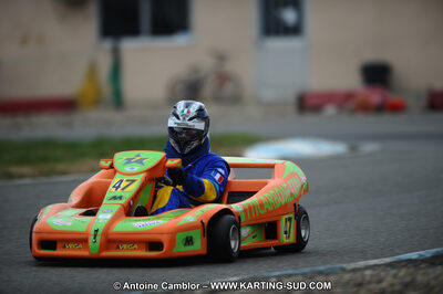 27/02/2011 : 1ère manche du Trophée Vincent Sanchez à Lavelanet (Photos Antoine Camblor) 2011 — karting