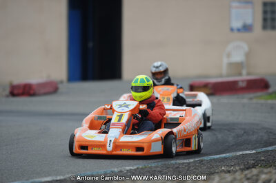 27/02/2011 : 1ère manche du Trophée Vincent Sanchez à Lavelanet (Photos Antoine Camblor) 2011 — karting
