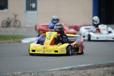 27/02/2011 : 1ère manche du Trophée Vincent Sanchez à Lavelanet (Photos Antoine Camblor) 2011 — karting