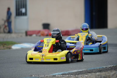 27/02/2011 : 1ère manche du Trophée Vincent Sanchez à Lavelanet (Photos Antoine Camblor) 2011 — karting