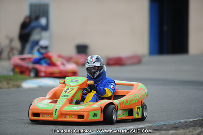 27/02/2011 : 1ère manche du Trophée Vincent Sanchez à Lavelanet (Photos Antoine Camblor) 2011 — karting