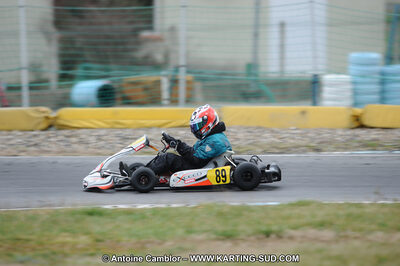 27/02/2011 : 1ère manche du Trophée Vincent Sanchez à Lavelanet (Photos Antoine Camblor) 2011 — karting