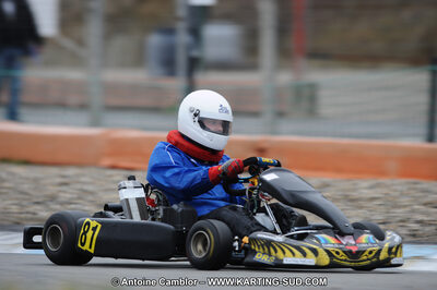 27/02/2011 : 1ère manche du Trophée Vincent Sanchez à Lavelanet (Photos Antoine Camblor) 2011 — karting