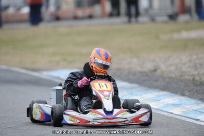 27/02/2011 : 1ère manche du Trophée Vincent Sanchez à Lavelanet (Photos Antoine Camblor) 2011 — karting