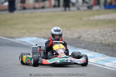 27/02/2011 : 1ère manche du Trophée Vincent Sanchez à Lavelanet (Photos Antoine Camblor) 2011 — karting
