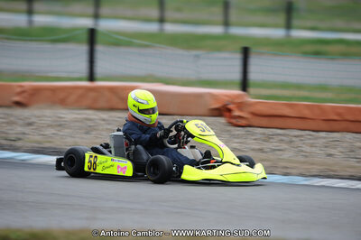 27/02/2011 : 1ère manche du Trophée Vincent Sanchez à Lavelanet (Photos Antoine Camblor) 2011 — karting