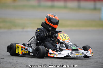 27/02/2011 : 1ère manche du Trophée Vincent Sanchez à Lavelanet (Photos Antoine Camblor) 2011 — karting