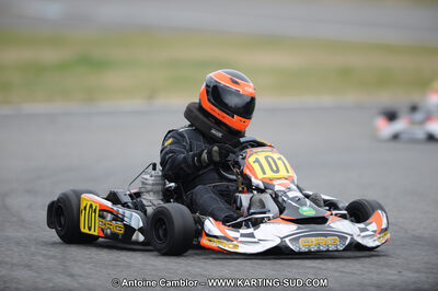 27/02/2011 : 1ère manche du Trophée Vincent Sanchez à Lavelanet (Photos Antoine Camblor) 2011 — karting