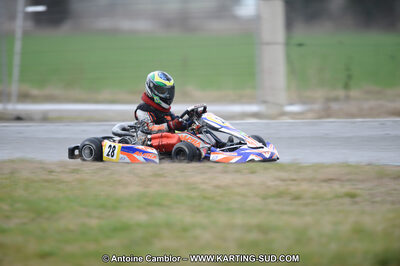 27/02/2011 : 1ère manche du Trophée Vincent Sanchez à Lavelanet (Photos Antoine Camblor) 2011 — karting