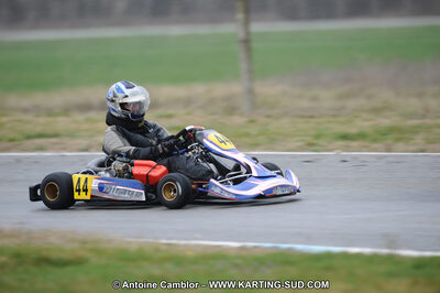 27/02/2011 : 1ère manche du Trophée Vincent Sanchez à Lavelanet (Photos Antoine Camblor) 2011 — karting