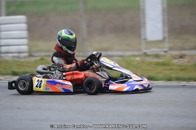 27/02/2011 : 1ère manche du Trophée Vincent Sanchez à Lavelanet (Photos Antoine Camblor) 2011 — karting