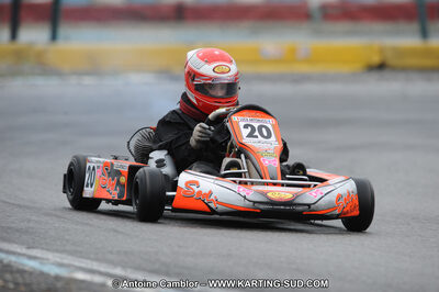 27/02/2011 : 1ère manche du Trophée Vincent Sanchez à Lavelanet (Photos Antoine Camblor) 2011 — karting
