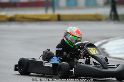 27/02/2011 : 1ère manche du Trophée Vincent Sanchez à Lavelanet (Photos Antoine Camblor) 2011 — karting