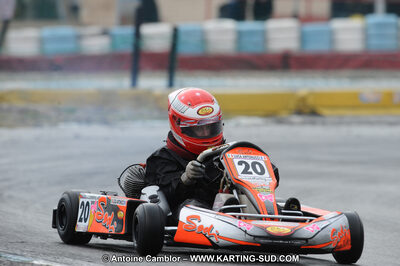 27/02/2011 : 1ère manche du Trophée Vincent Sanchez à Lavelanet (Photos Antoine Camblor) 2011 — karting