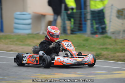 27/02/2011 : 1ère manche du Trophée Vincent Sanchez à Lavelanet (Photos Antoine Camblor) 2011 — karting