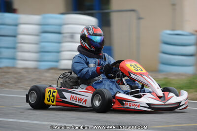 27/02/2011 : 1ère manche du Trophée Vincent Sanchez à Lavelanet (Photos Antoine Camblor) 2011 — karting