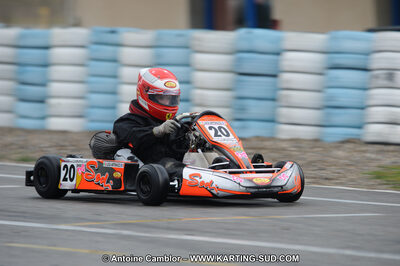 27/02/2011 : 1ère manche du Trophée Vincent Sanchez à Lavelanet (Photos Antoine Camblor) 2011 — karting