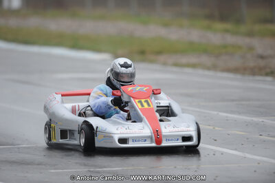 27/02/2011 : 1ère manche du Trophée Vincent Sanchez à Lavelanet (Photos Antoine Camblor) 2011 — karting