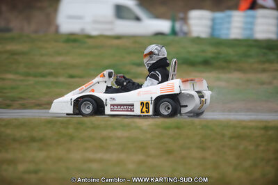 27/02/2011 : 1ère manche du Trophée Vincent Sanchez à Lavelanet (Photos Antoine Camblor) 2011 — karting