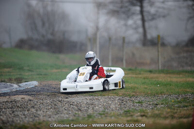 27/02/2011 : 1ère manche du Trophée Vincent Sanchez à Lavelanet (Photos Antoine Camblor) 2011 — karting
