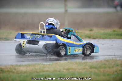 27/02/2011 : 1ère manche du Trophée Vincent Sanchez à Lavelanet (Photos Antoine Camblor) 2011 — karting