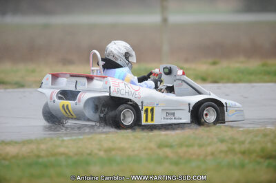 27/02/2011 : 1ère manche du Trophée Vincent Sanchez à Lavelanet (Photos Antoine Camblor) 2011 — karting