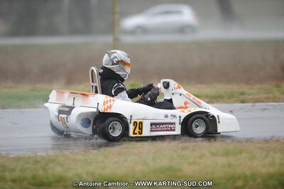 27/02/2011 : 1ère manche du Trophée Vincent Sanchez à Lavelanet (Photos Antoine Camblor) 2011 — karting