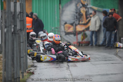 27/02/2011 : 1ère manche du Trophée Vincent Sanchez à Lavelanet (Photos Antoine Camblor) 2011 — karting