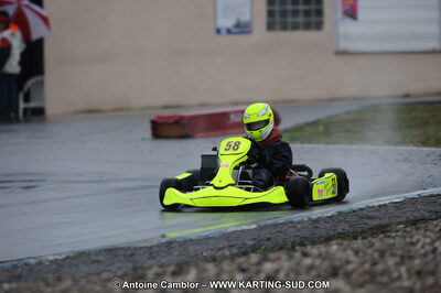 27/02/2011 : 1ère manche du Trophée Vincent Sanchez à Lavelanet (Photos Antoine Camblor) 2011 — karting